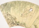 Late Qing /Republic- Two Fan Paintings - 10