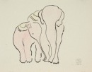 Attribute To Sanyu (1895-1966) Elephant,