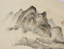 Republic-Zhang Bai Yu, Zhao Songtao, He Gu (Three Fan painting) - 10