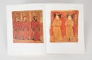 A Group Of 10 Buddhist Mural Paintings Booklets. - 9