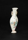 Late Qing - A Famille Glazed ‘Figures’ Wall Vase - 2