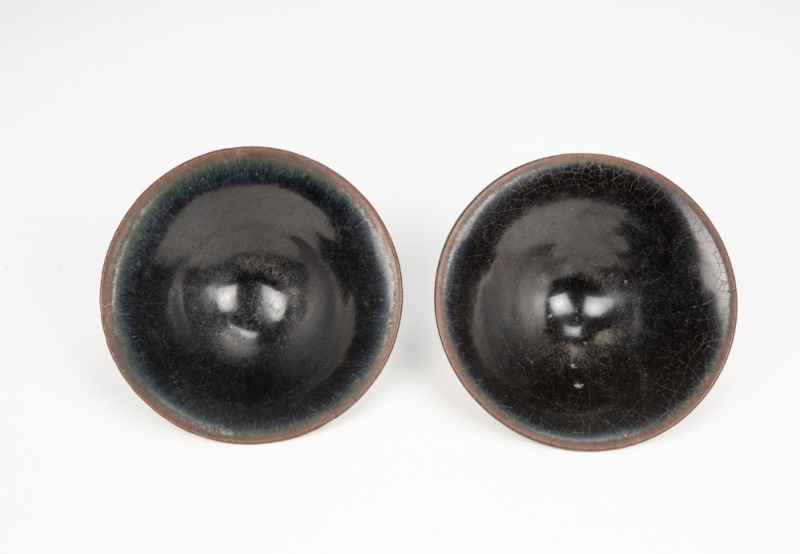 A Two Jizhou Black Glaze Tea CuPcs