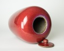 Qing - A Chinese Sacrif icial Red Ginger Jar And Cover - 6