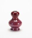 Qing - A Flambe - Glazed Gourd Vase - 2