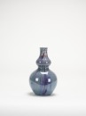 Qing - A Flambe - Glazed Gourd Vase