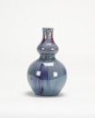 Qing - A Flambe - Glazed Gourd Vase - 5