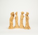 Han Style - A Four Ceramic Figures Statue - 4