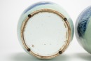 Late Qing/Republic - A Pair Of Chinese Blue And White Porcelain &lsquo;Birds And Flowers&rsquo; Cover Jars - 7