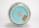 A Famille - Glazed &lsquo;Four Gentlemanly Flowers&rsquo; - 5