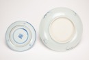 Qing And 20th Century - A Group Of Three Blue And White Dish (Qing), One Blue And White &lsquo;Flowers&rsquo; Dish (20th Century) - 7