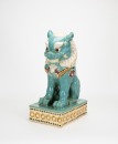 Early 20th Century - A Famille Glazed Porcelain Lion Statues - 2