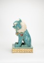 Early 20th Century - A Famille Glazed Porcelain Lion Statues - 3