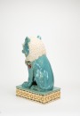Early 20th Century - A Famille Glazed Porcelain Lion Statues - 4