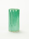 Qing - A Green Crackle Glazed ‘Petal Rim’ Brush Pot - 3