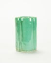 Qing - A Green Crackle Glazed ‘Petal Rim’ Brush Pot - 5