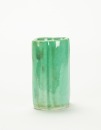 Qing - A Green Crackle Glazed ‘Petal Rim’ Brush Pot - 6