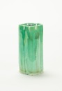 Qing - A Green Crackle Glazed ‘Petal Rim’ Brush Pot - 7