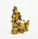 Qing - A Gilt Bronze Avalokitesvara - 2