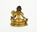Qing - A Gilt Bronze Avalokitesvara - 4
