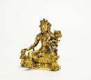 Qing - A Gilt Bronze Avalokitesvara - 5