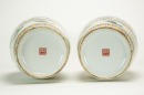 Early 20th Century - A Pair Famille - Glazed &lsquo;Eight Immortals&rsquo; Vase - 5