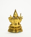 Qing - A Gilt - Bronze Figure Of Tsongkhapa - 4
