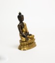 Qing - A Gilt - Bronze Sakyamuni - 2
