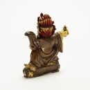 Late Qing - A Gilt Copper Alloy Jambhala - 5