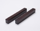 Qing - A Pair Zitan Carved Paper Weight - 3