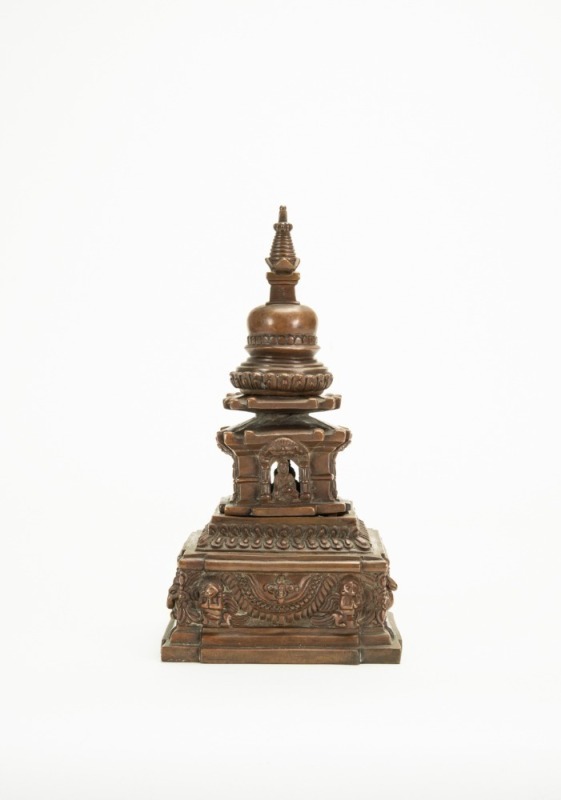 A Bronze Stupa