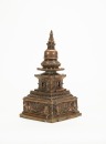 A Bronze Stupa - 4