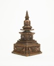 A Bronze Stupa - 5