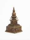 A Bronze Stupa - 7