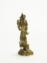 Qing - A Gilt-Bronze Figure Of Avalokitesvara - 3
