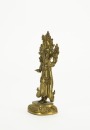 Qing - A Gilt-Bronze Figure Of Avalokitesvara - 5