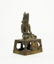 Qing - A Gilt - Bronze Figure Od Amitayus - 2