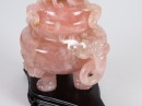 Late Qing/Republic - A Tourmaline Carved Dragon Tri-Pod Censer - 5