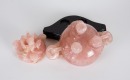 Late Qing/Republic - A Tourmaline Carved Dragon Tri-Pod Censer - 8