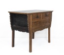 Early 20th Century - A Cavred Rosewood Cabinet With Drawer - 3