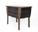 Early 20th Century - A Cavred Rosewood Cabinet With Drawer - 4
