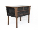 Early 20th Century - A Cavred Rosewood Cabinet With Drawer - 5