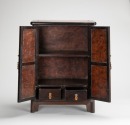 Late Qing/Republic - A Burlwood Cabinet - 2