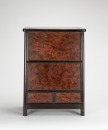 Late Qing/Republic - A Burlwood Cabinet - 7