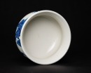 Qing 18th Century - A Blue And White ‘Kirin’ Brush Washer - 7