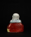 Late Qing - A Famille - Glazed Maitreya - 4