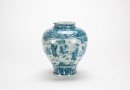 Ming -A Blue And White ‘Figures’ Jar