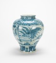 Ming -A Blue And White ‘Figures’ Jar - 2