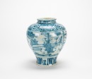 Ming -A Blue And White ‘Figures’ Jar - 3