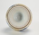 Qing - A Glit Blue And White Straight Neck Vase - 6