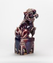 Early 20th Century- A Flambe-Glazed Lion - 2